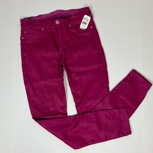 Hudson Krista Hot Pink Women's Pants Size 26 Super Skinny Jeans